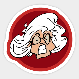 Mamma Antes Angry Face Sticker